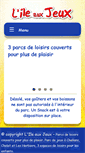 Mobile Screenshot of ile-aux-jeux.com